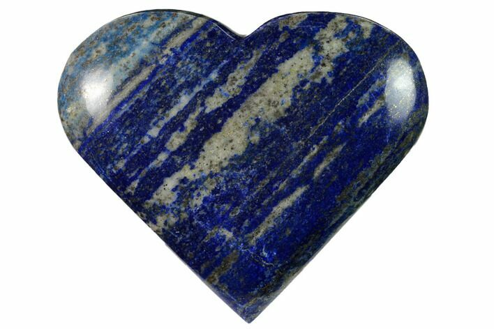 Polished Lapis Lazuli Heart - Pakistan #170937